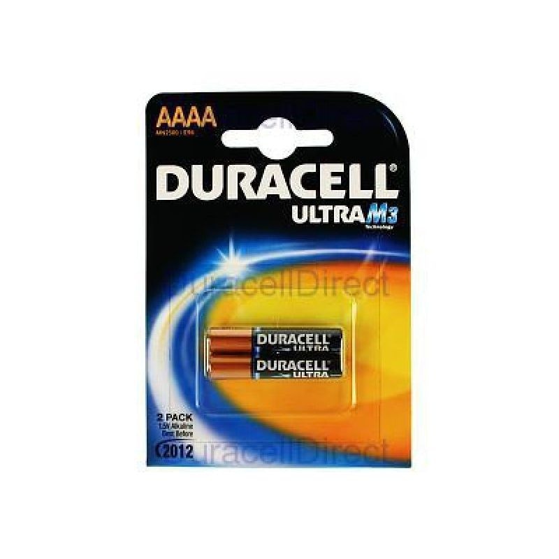 AAAA /LR61 batterier Duracell Alkaline Security Ultra (2-pack)