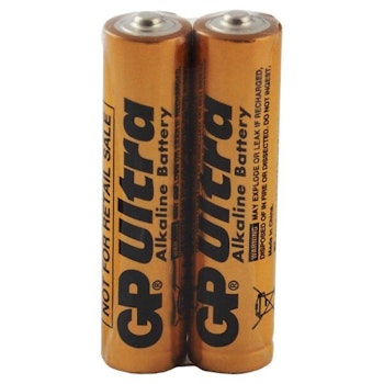 AAA /LR03 batterier 2 x GP Ultra Industrial