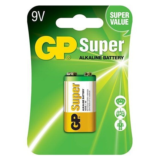 9V batteri /6LR61 GP Super