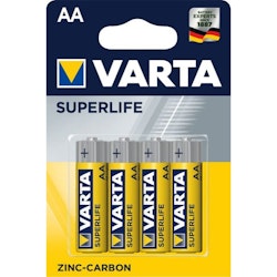 AA /R6 batterier Varta Superlife