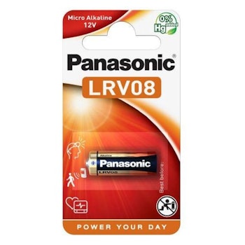 A23 /MN21 /LRV08 batteri från Panasonic