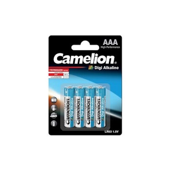 AAA /LR03 batterier Camelion Digi Alkaline (4 st)
