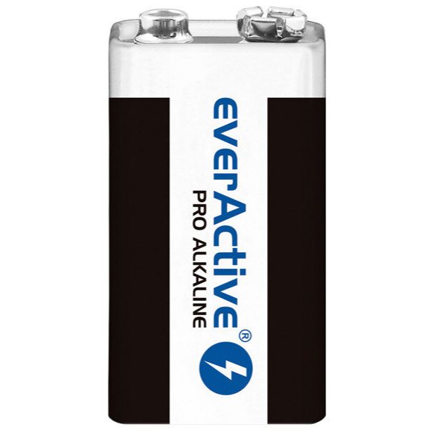 9V batteri /6LR61 EverActive Pro Alkaline