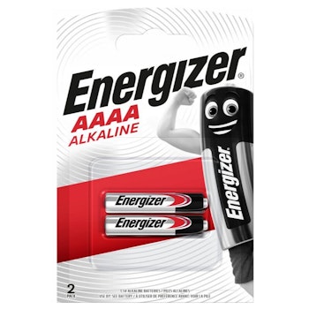 AAAA /LR61 batterier 2 x Energizer Alkaline