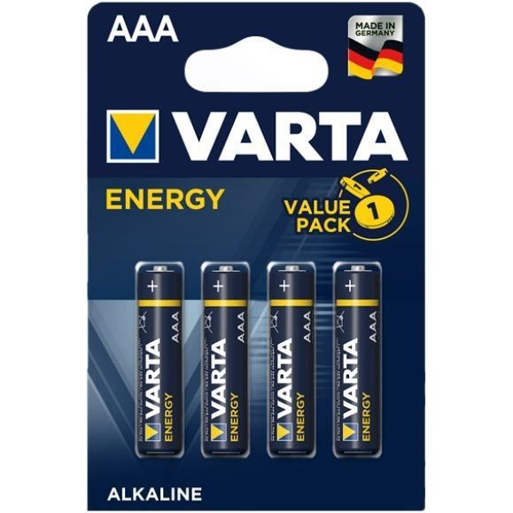 Varta ENERGY LR03 / AAA Value Pack. 4 st batterier
