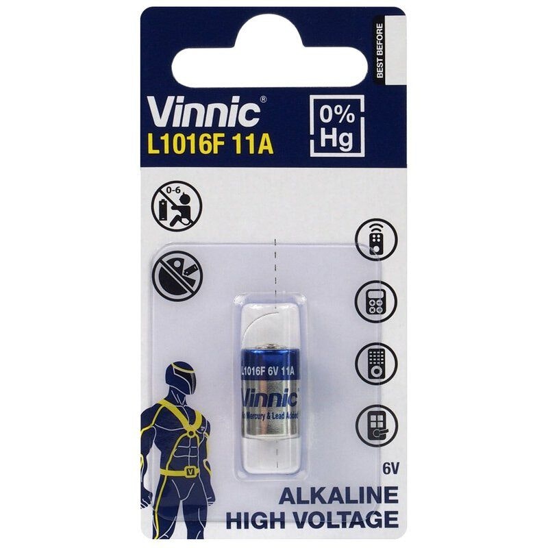 Vinnic 11A / MN11 / L1016F alkaliskt batteri - 1 st