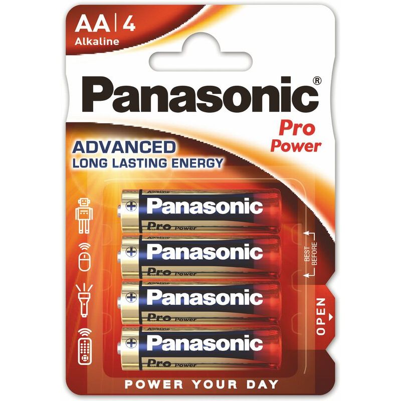 AA batterier Panasonic Alkaline PRO Power