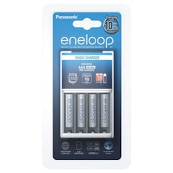 Batteriladdare Panasonic Eneloop BQ-CC51 + 4 x R03 / AAA Eneloop 800mAh