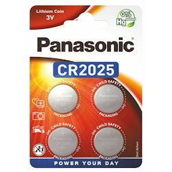 CR2025 Panasonic, 4 st