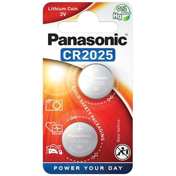 CR2025 Panasonic, 2-pack
