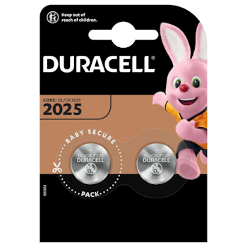 CR2025 Duracell, 2 st