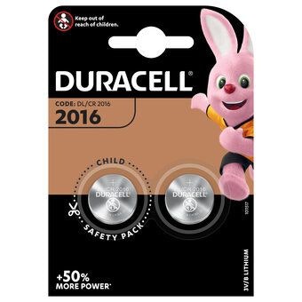 2 x Duracell CR2016