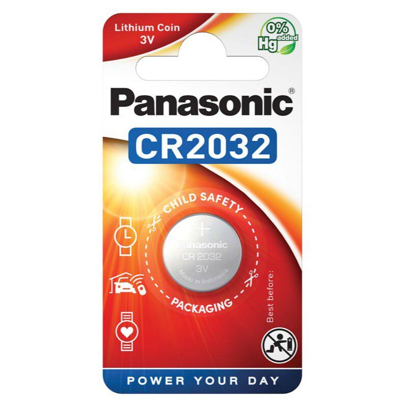 1 x Panasonic CR2032