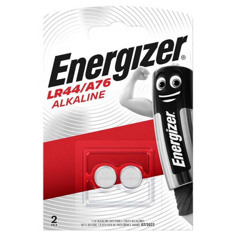 2 x Energizer mini alkaliskt batteri G13 / LR44 / A76