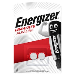 LR44 batteri Energizer G13 /A76, 2-pack