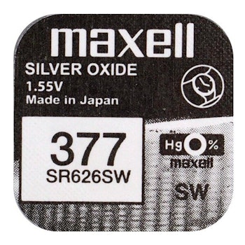 Klockbatteri Maxell 377/ 376 / SR 626 SW / G4
