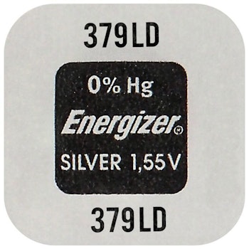 Klockbatteri Energizer 379 / G0 / SR521SW