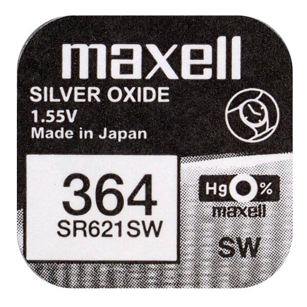 Klockbatteri Maxell 364 / SR 621 SW / G1