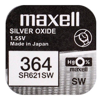 Klockbatteri Maxell 364 / SR 621 SW / G1