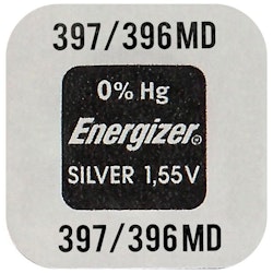 Klockbatteri Energizer 397/396 / SR726SW / SR726W / SR59