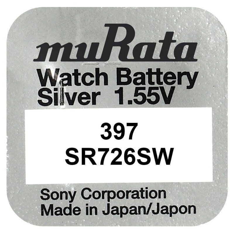 Klockbatteri Murata 397 / SR 726 SW