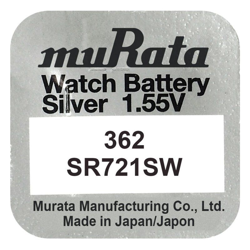 Klockbatteri Murata 362 / SR721SW / SR58