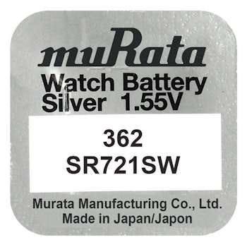 Klockbatteri Murata 362 / SR721SW / SR58
