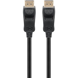 DisplayPort-anslutningskabel 1.2 VESA, guldpläterad (3 meter)