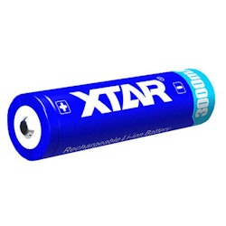 18650 Batteri Xtar 3,6 v Li-ion 3000 mAh uppladdningsbart med skydd