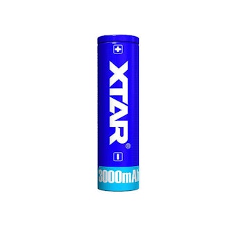 18650 Batteri Xtar 3,6 v Li-ion 3000 mAh uppladdningsbart med skydd