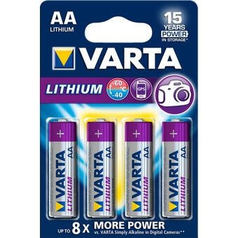 Varta Lithium AA,  4-pack