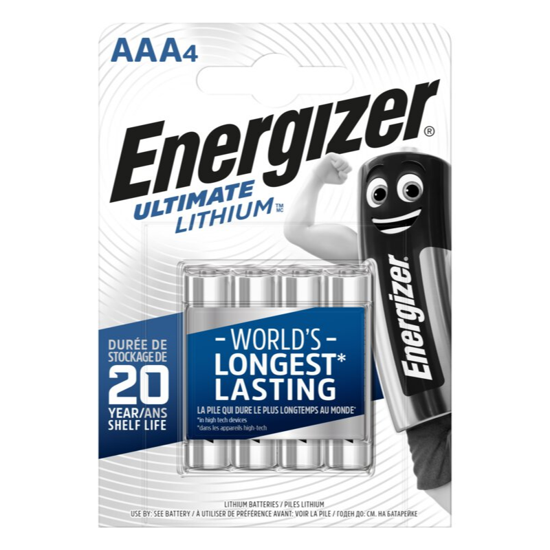Energizer Ultimate Lithium AAA /R03  (L92) 4-pack