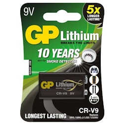 Litiumbatteri GP 9V