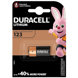 Duracell CR123A batteri