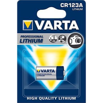 Varta CR123 foto litiumbatteri