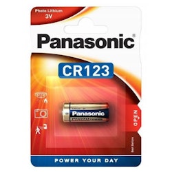Panasonic CR123A Litiumbatteri