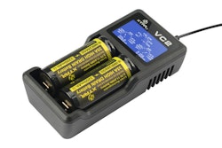 Laddare för Li-ion batterier 18650 Xtar VC2
