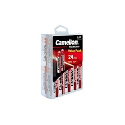 AAA /LR03 batteroer Camelion Alkaline (Box 24 st)