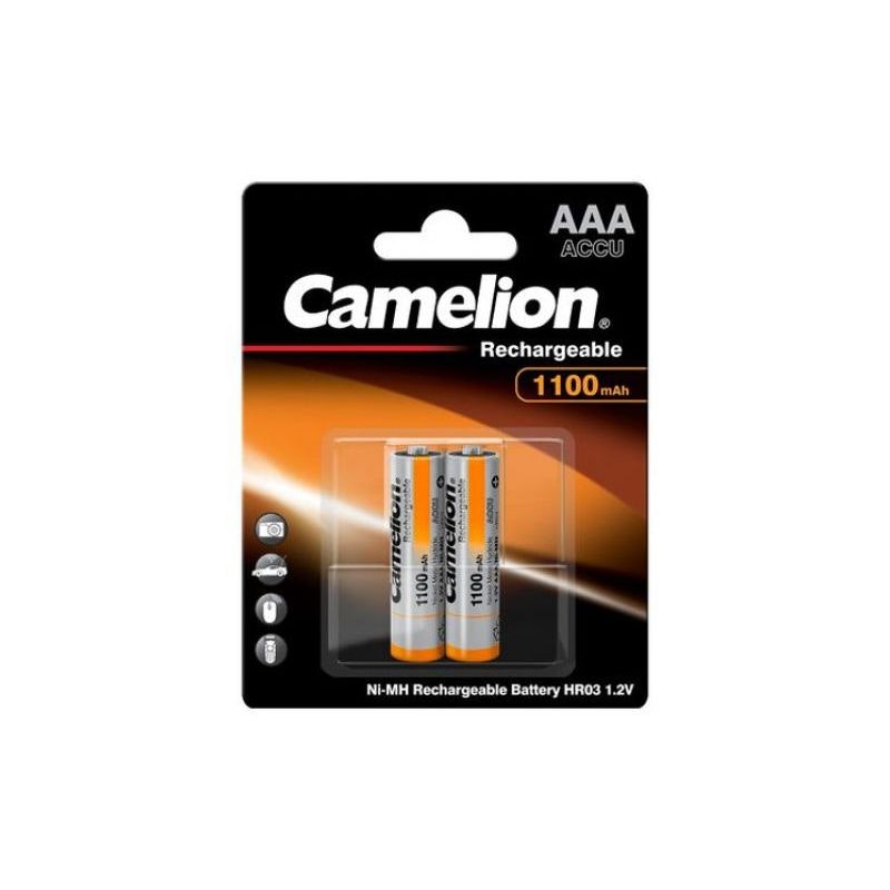 Laddningsbara batterier Camelion AAA Micro 1100mAH (2 st)