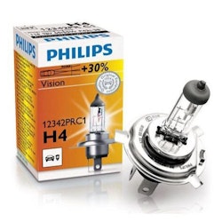 Philips H4 Vision + 30% ljus
