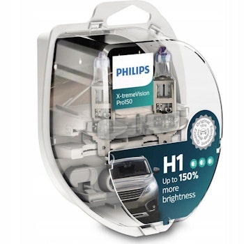 2x Philips H1 X-Treme Vision PRO +150 %