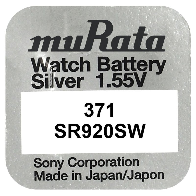 Klockbatteri Murata 371 / SR 920 SW