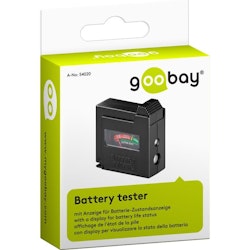 Batteritestare Goobay