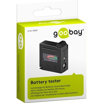 Batteritestare Goobay