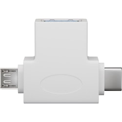USB 3.0 (A) till USB 2.0  (B) micro adapter