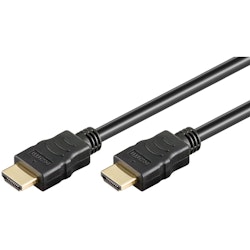Höghastighets HDMI™-kabel med Ethernet (1,5m)