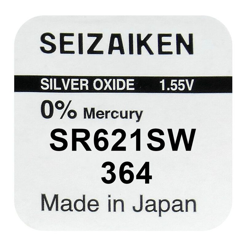 Klockbatteri SEIKO 364 / SR621SW / SR60
