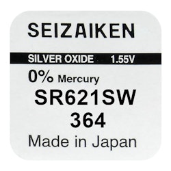 Klockbatteri SEIKO 364 / SR621SW / SR60