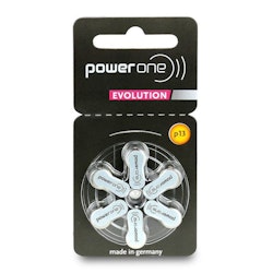 Hörapparatsbatterier PowerOne Evolution P13