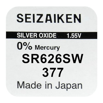 Klockbatteri SEIKO 377 / SR626SW / SR66